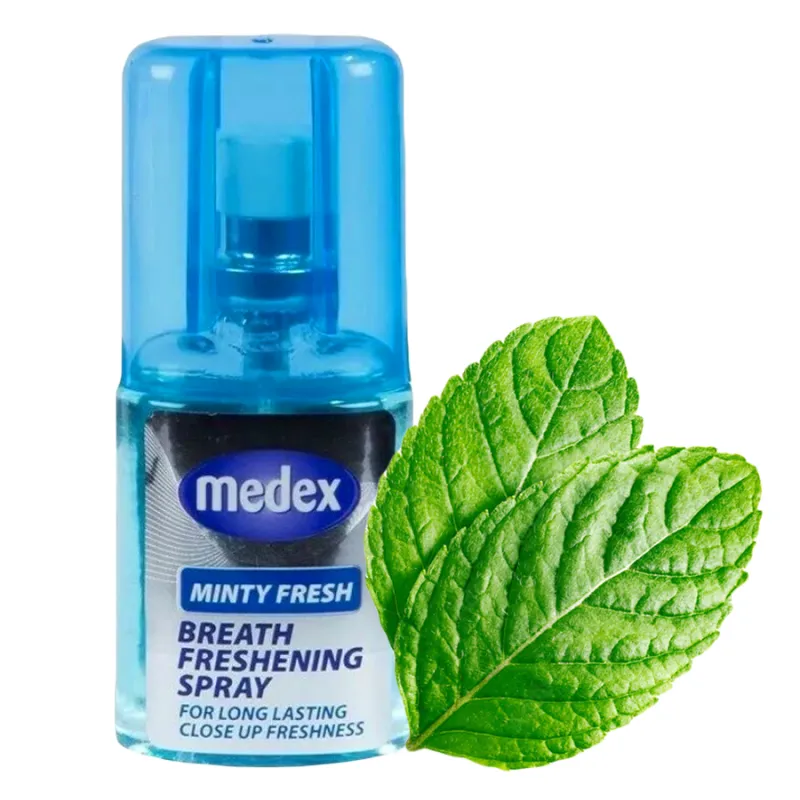 Medex odświeżacz do ust w sprayu miętowy oddechu Minty Fresh 6*20ml