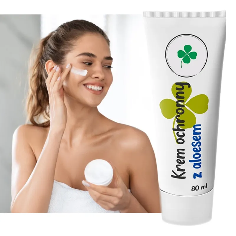 Soothing cream for face redness irritation ALOES 🍀 Laroxy