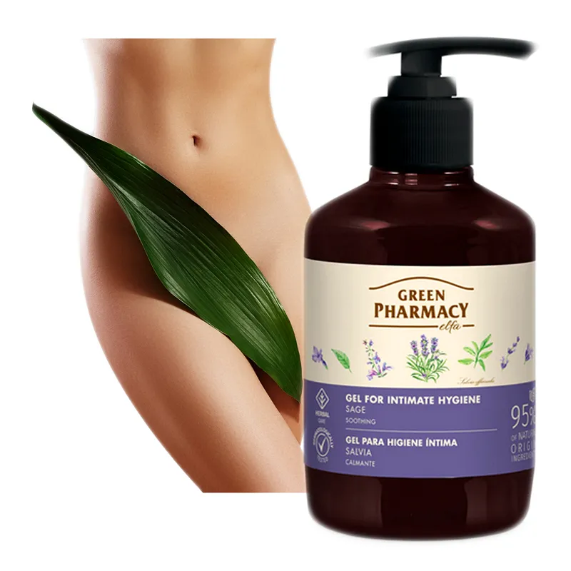 Green Pharmacy żel do higieny intymnej Szałwia ❤️ Laroxy.pl