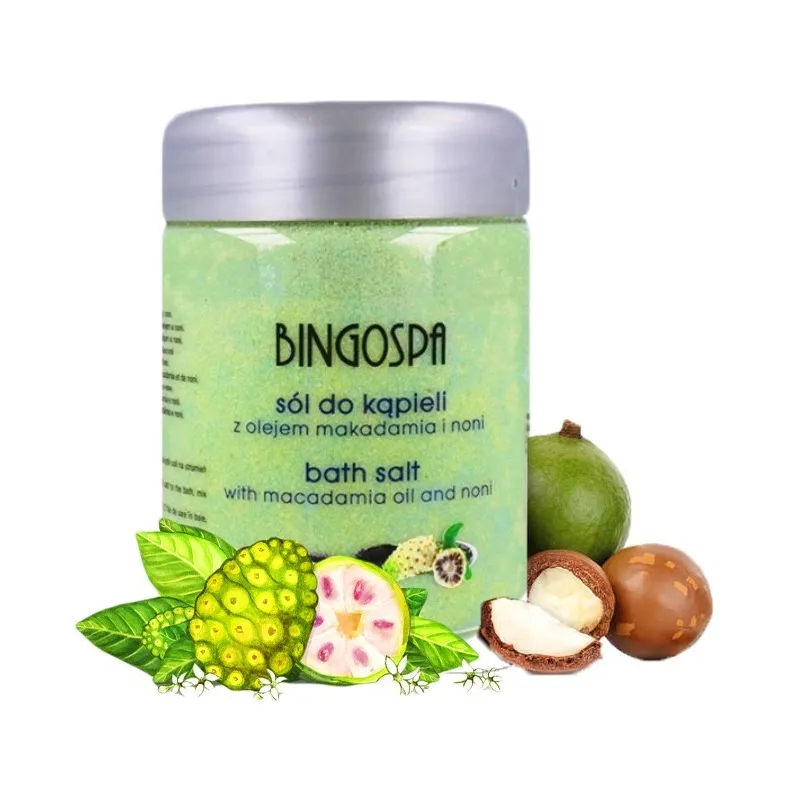 BingoSpa Sól do kąpieli olej makadamia i noni 580g