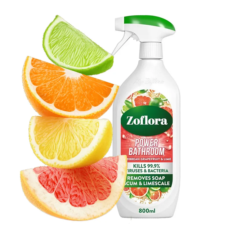 Zoflora dobry środek do czyszczenia łazienki spray antybakteryjny płyn do sprzątania cytrusowy bezpieczny dla zwierząt 800ml