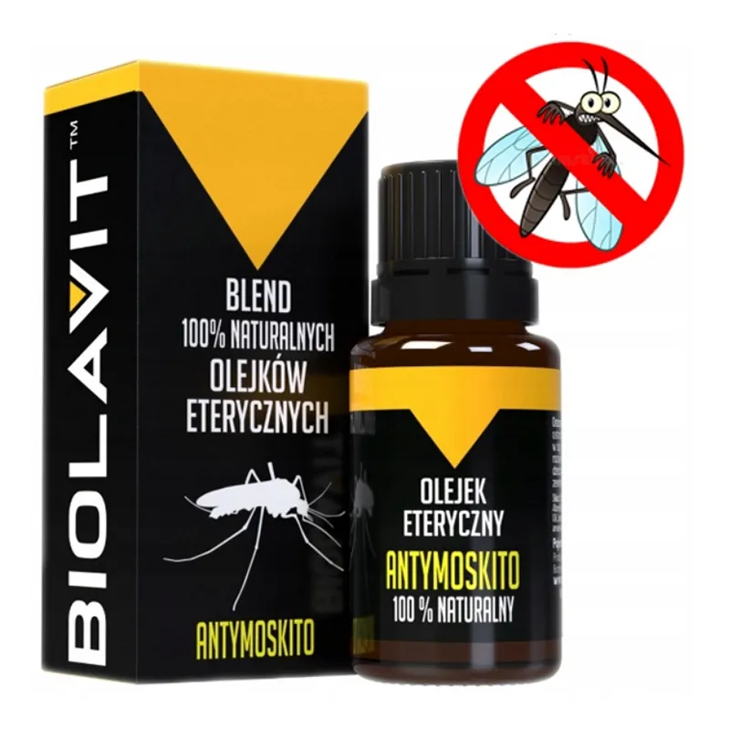 Bilovit naturalny preparat środek na KOMARY OWADY bezpieczny dla dzieci niemowląt 10ml