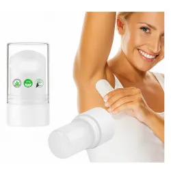 Ałun naturalny sztyft antyperspirant bez aluminium i parabenów bez alkoholu zapachu dezodorant kryształ 120g