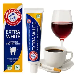 ARM & HAMMER pasta do zębów wybielająca z sodą i fluorem dla palaczy Extra White 125ml
