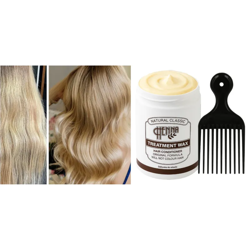 WAX hair mask after sun bleaching perm ❤️ Laroxy