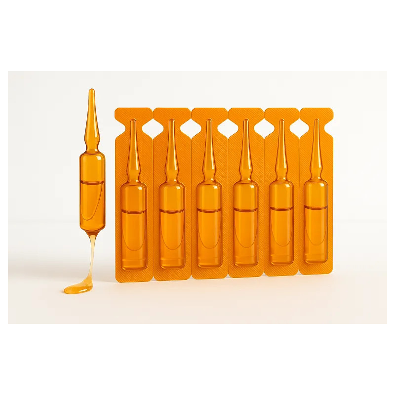 Ampoules with Vitamin C + Hyaluronic Acid + Vitamin B3 ❤️ Laroxy