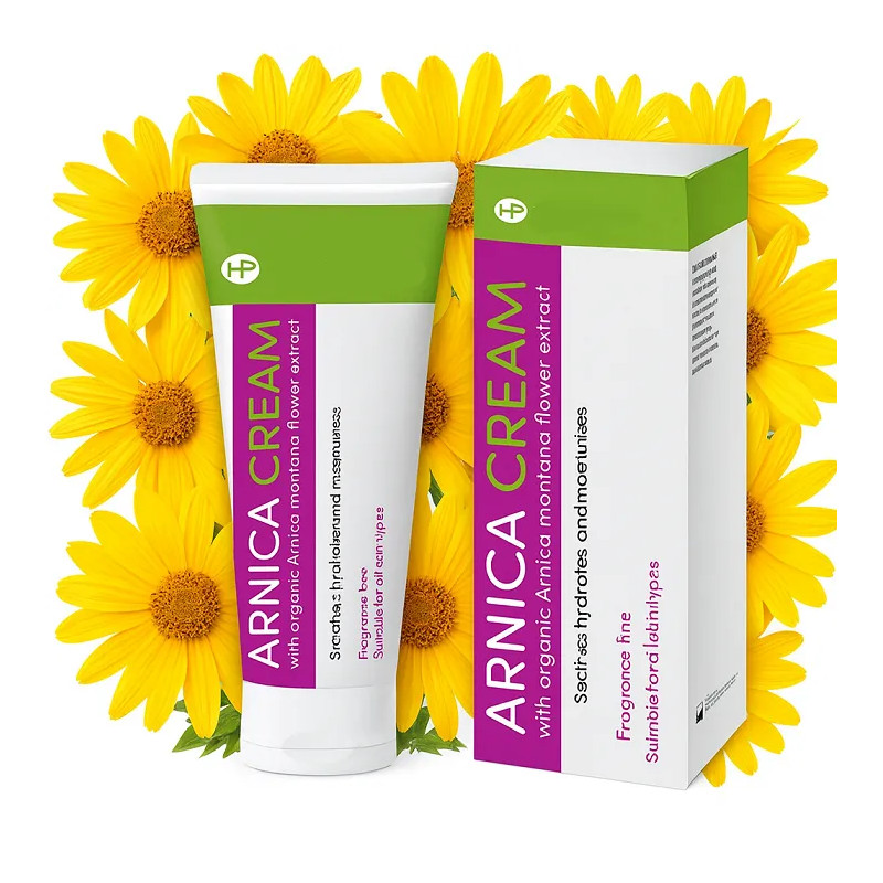 Face cream with arnica for under eyes for blood vessels bruises bruises 🍃 Laroxy