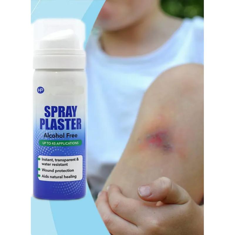 Spray dressing for abrasion wounds waterproof PLASTER ❤️ Laroxy