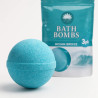 Sparkling blue bath balls holiday gift set ❤️ Laroxy