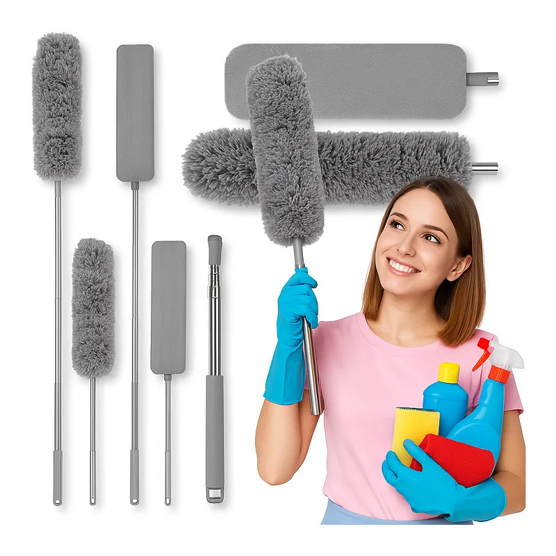 Telescopic dust mop brush 280cm ❤️ Laroxy.pl