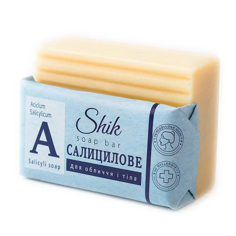 Salicylic acid soap for acne pimples - Laroxy.pl