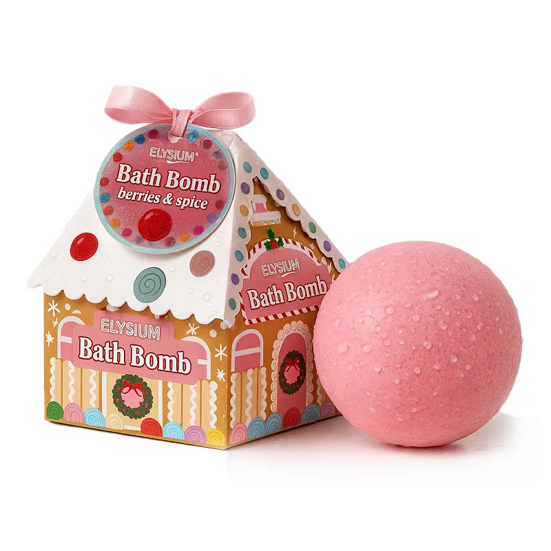 Sparkling blue bath balls holiday gift set ❤️ Laroxy