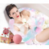 Sparkling blue bath balls holiday gift set ❤️ Laroxy