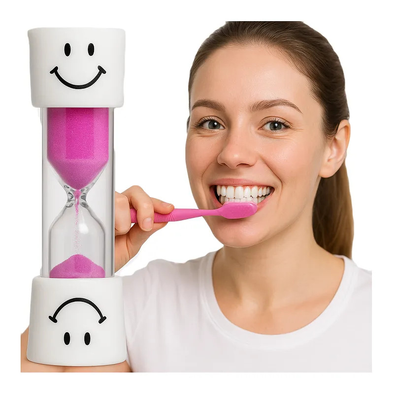 Minutnik do mycia zębów dla dzieci i dorosłych klepsydra timer ❤️ Laroxy