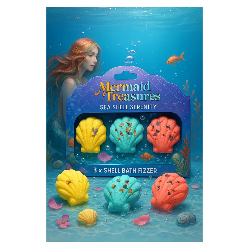 Little Mermaid bath balls gift set ❤️ Laroxy