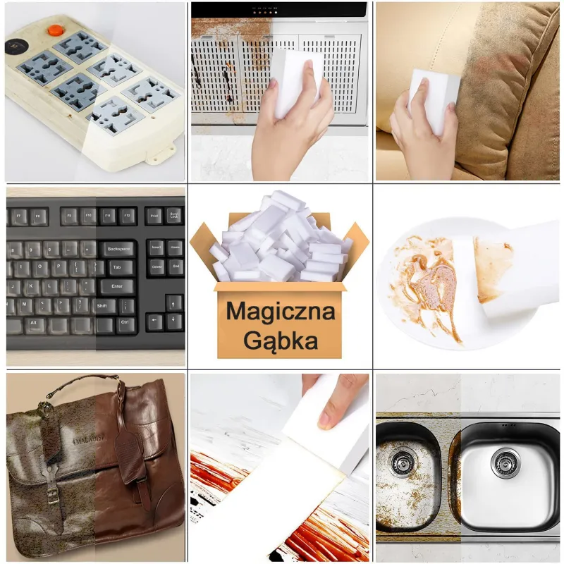Magic Sponge to Clean Everything Without Detergent ❤️ Laroxy.pl