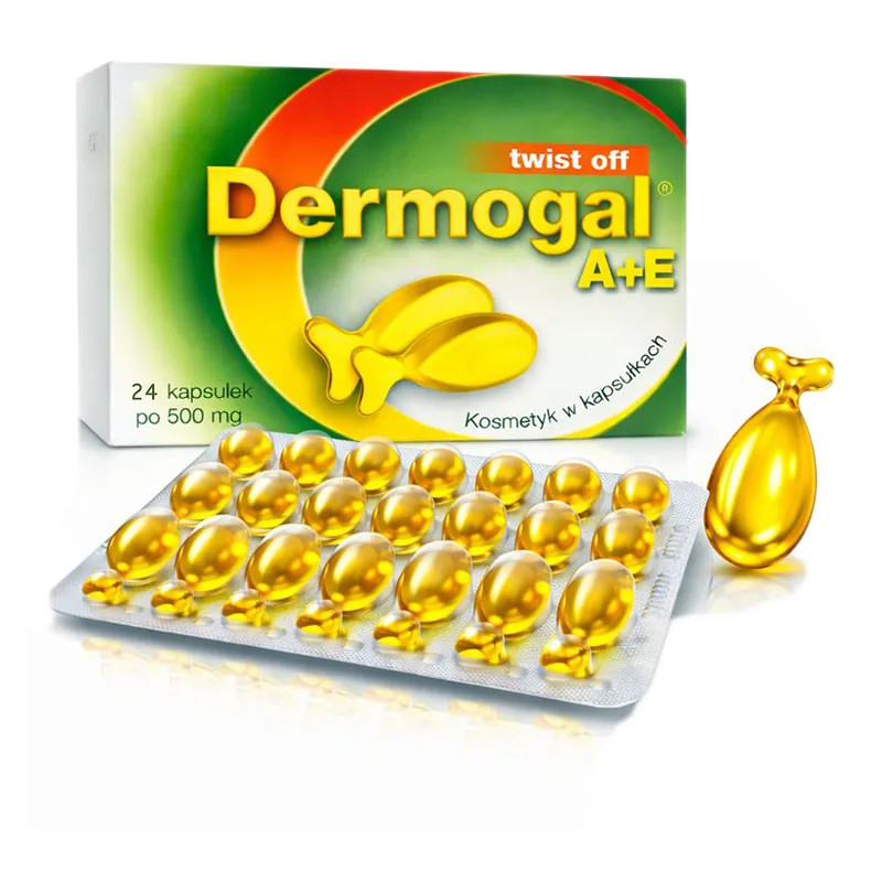 GAL Dermogal acne serum ampoules for face Vitamin A + E❤️ Laroxy