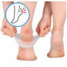 Silicone socks for cracked heels - heel cover - Laroxy.pl