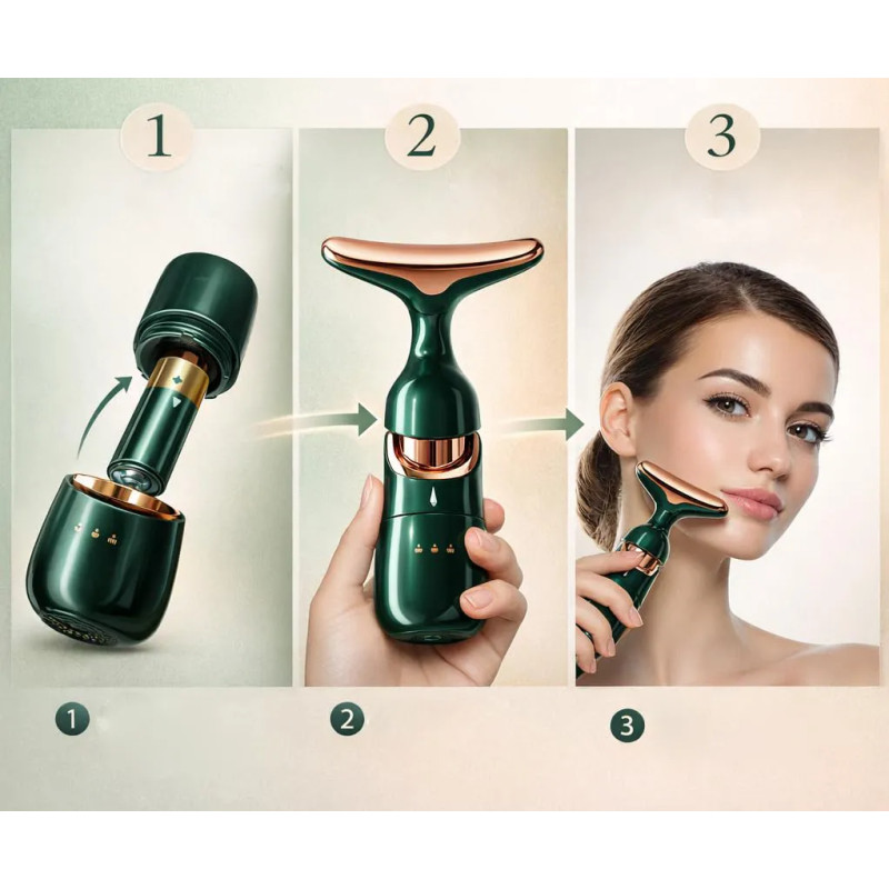 Anti-wrinkle facelift massager ❤️ Laroxy