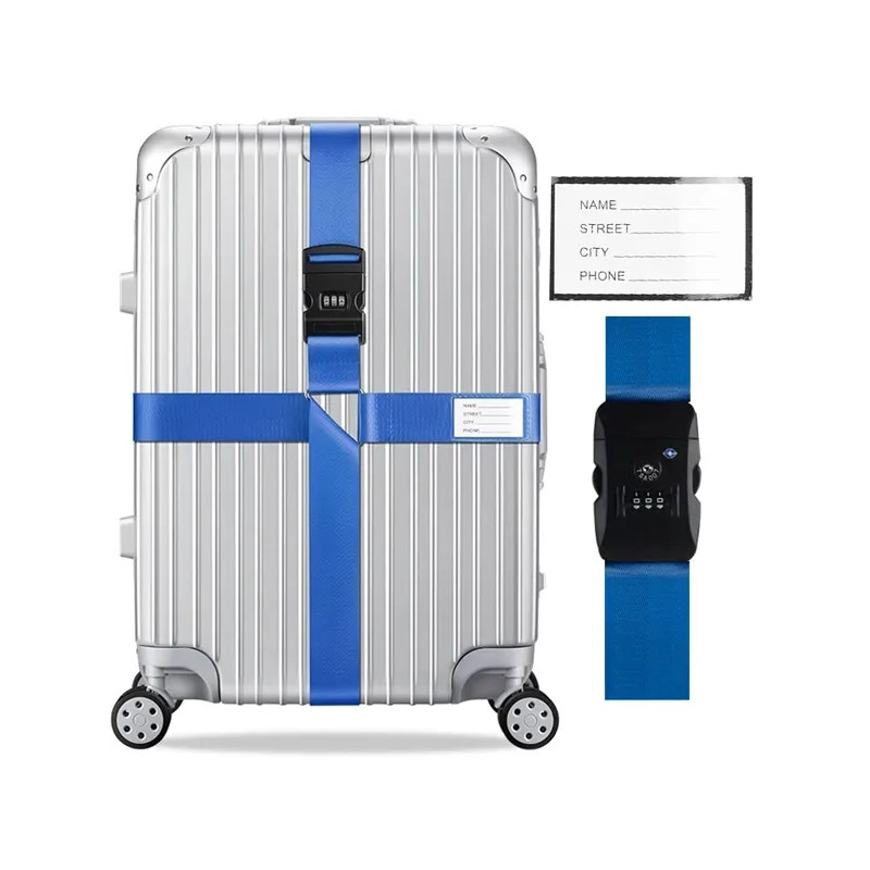 Security suitcase belt with encryption + ID ⭐ Laroxy