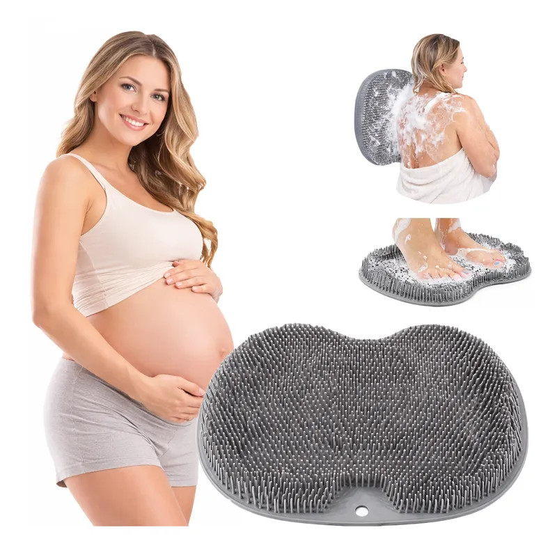 Silicone foot back wash mat ❤️ Laroxy