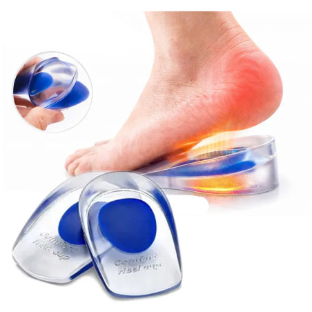 Heel spur insoles silicone gel insoles ❤️ Laroxy
