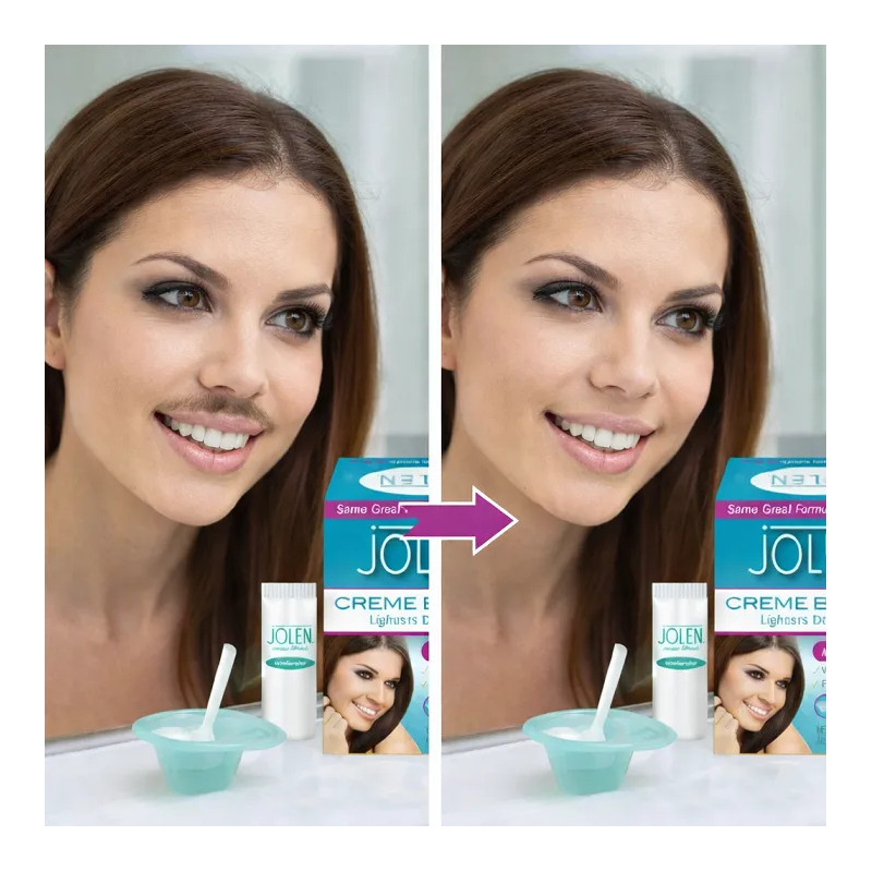 Jolen Creme hair brightener for face and body SMALL - Laroxy