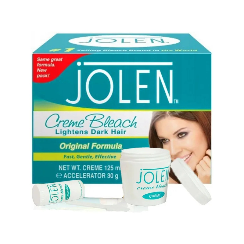 Jolen Creme Bleach Rozjaśniacz do włosow na twarzy i ciele - Laroxy
