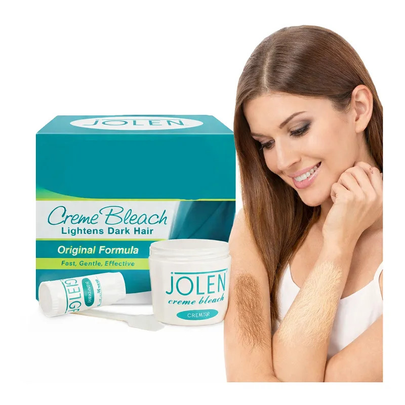 Jolen Creme Bleach hair lightener for face and body - Laroxy