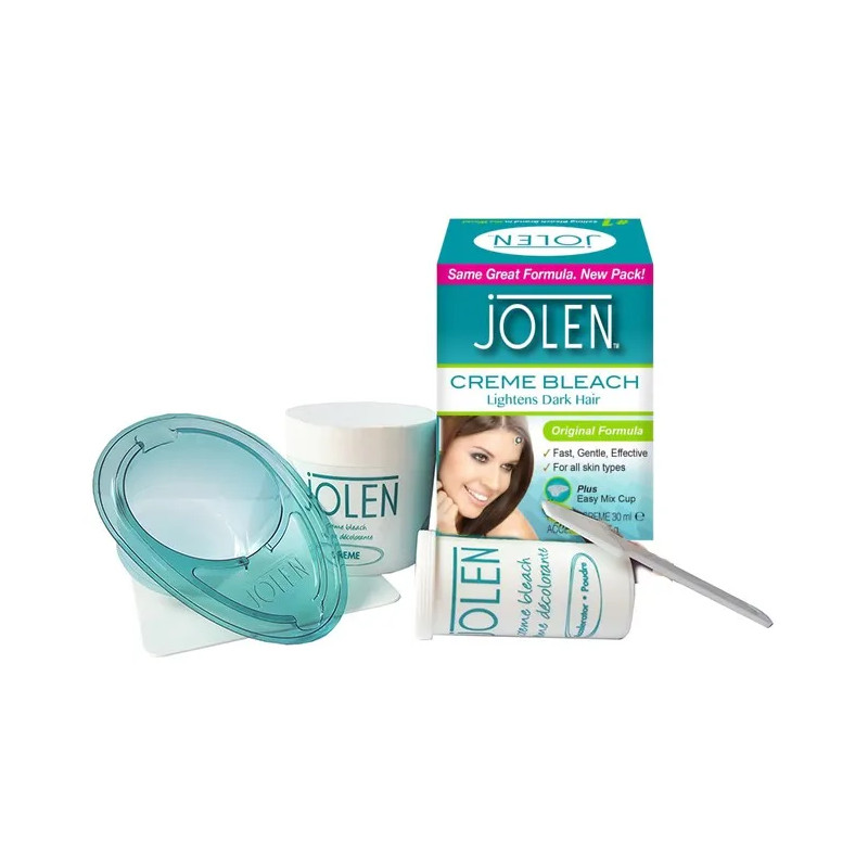 Jolen Lightener for facial hair body and eyebrows - Laroxy