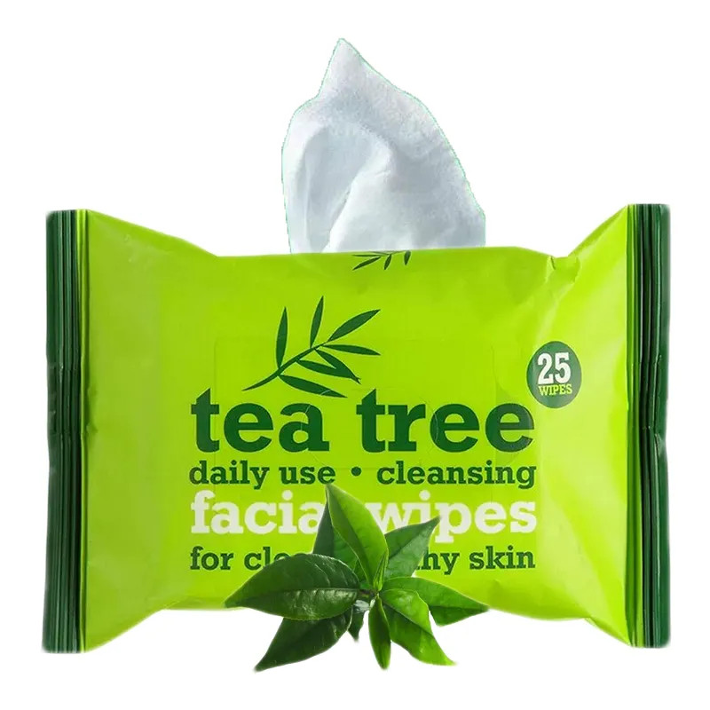 Moisturized wipes for face makeup removal washing refreshment Laroxy