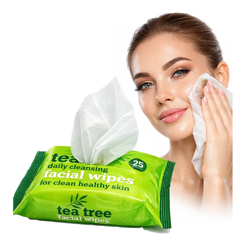 Moisturized wipes for face makeup removal washing refreshment Laroxy