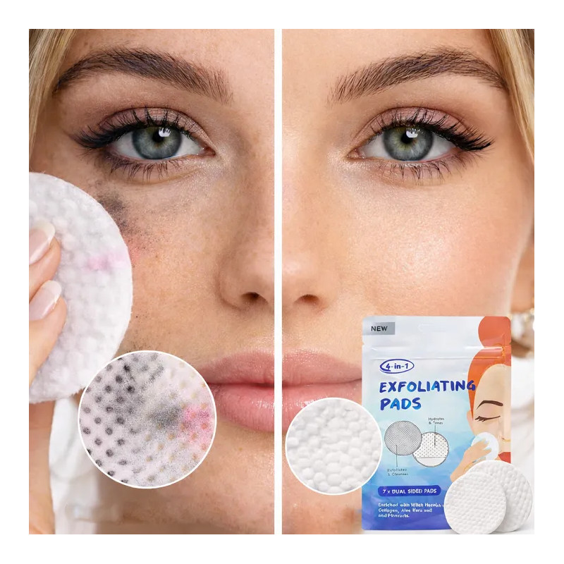 Makeup remover pads saturated cosmetic cotton balls - Laroxy