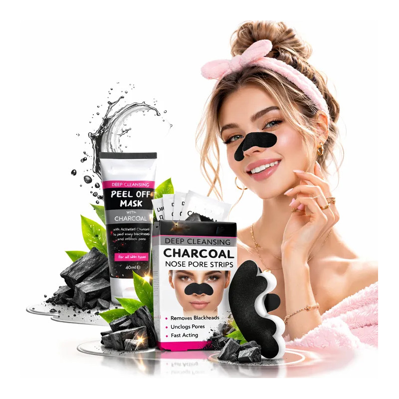 Blackheads pores mask + Patches KIT ❤️ Laroxy