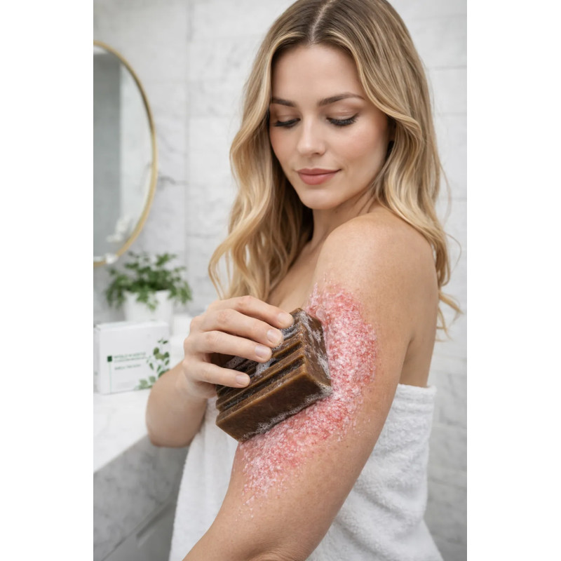 Tar soap for face and body for skin problems - Laroxy.pl