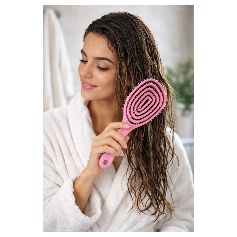 Hair brush for detangling wet hair ❤️ Laroxy.pl