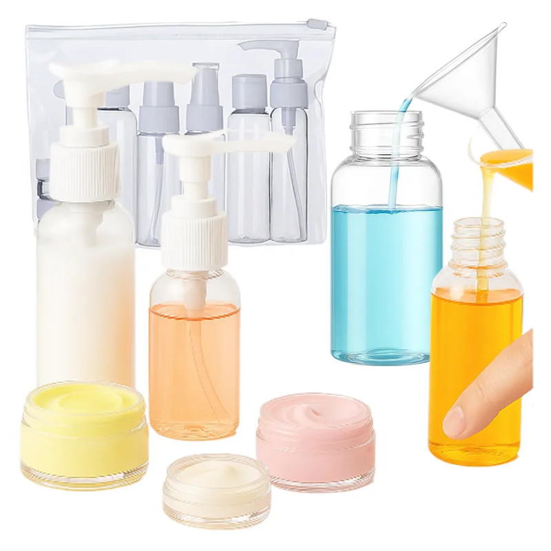 Cosmetics containers for airplane carry-on luggage ❤️ Laroxy.pl