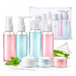 Cosmetics containers for airplane carry-on luggage ❤️ Laroxy.pl