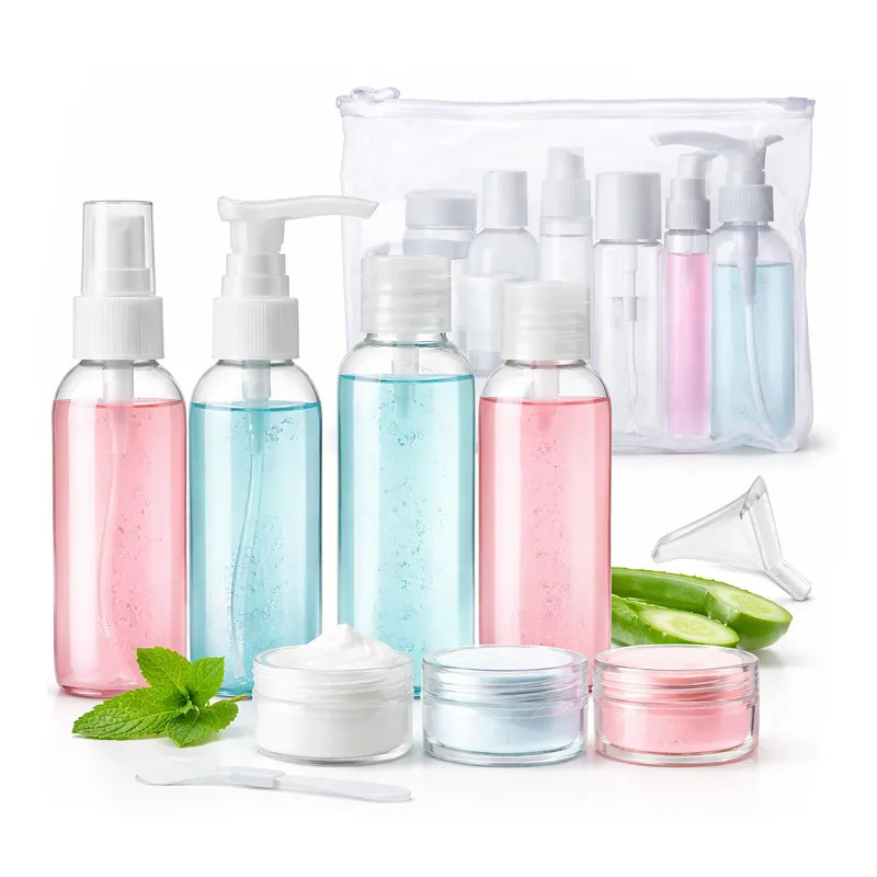 Cosmetics containers for airplane carry-on luggage ❤️ Laroxy.pl