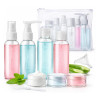 Cosmetics containers for airplane carry-on luggage ❤️ Laroxy.pl
