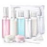 Cosmetics containers for airplane carry-on luggage ❤️ Laroxy.pl