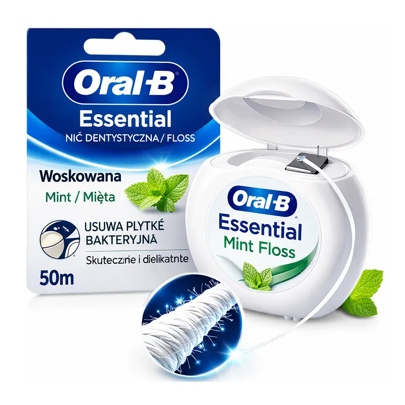 ORAL-B Essential Floss dental floss 50 meters ❤️ Laroxy.co.uk