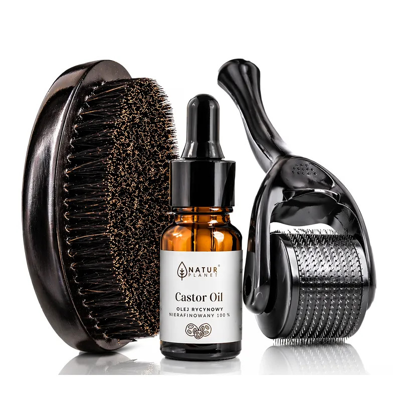 DERMA ROLLER for beard 0.5mm OIL BRANCH ❤️ Laroxy
