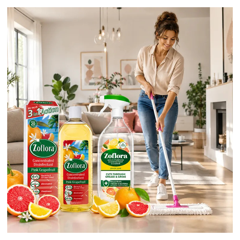 Zoflora koncentrat płyn do dezynfekcji sprzątania+ Spray  ❤️Laroxy