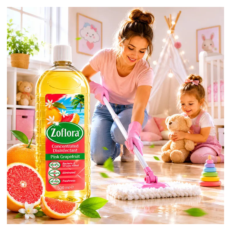 Zoflora concentrate cleaning disinfectant liquid+ Spray ❤️Laroxy