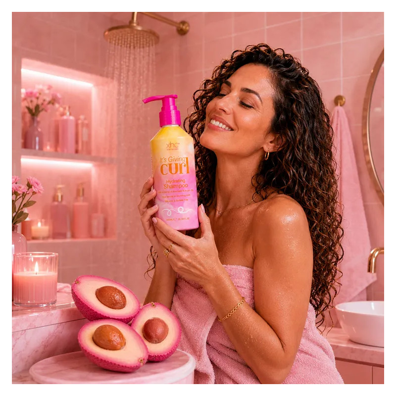 Shampoo for curly wavy hair without SLS and Silicone ❤️ Laroxy.pl