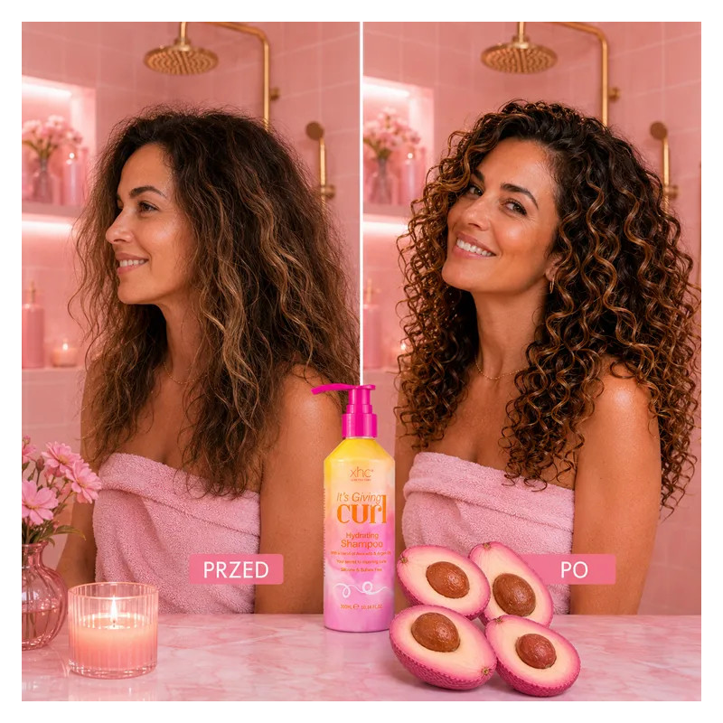 Shampoo for curly wavy hair without SLS and Silicone ❤️ Laroxy.pl