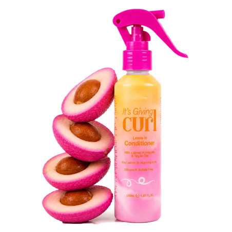 SLS-free leave-in conditioner for curly hair ❤️ Laroxy