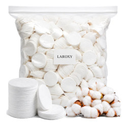 Cotton cotton cotton pads natural wheel 500 pcs ❤️ Laroxy