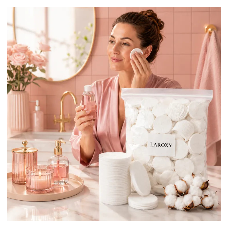 Cosmetic cotton pads 500g stock ❤️ Laroxy.pl